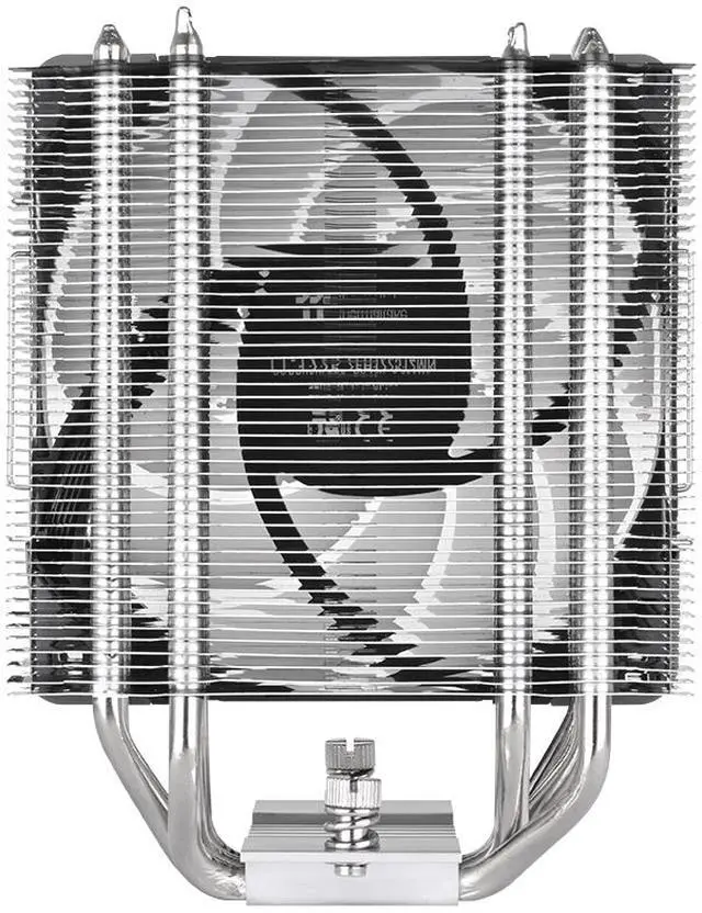 Alt view image 4 of 7 - Thermaltake UX500 ARGB CPU Cooler; 5xØ6mm Copper Heatpipes; 120mm PWM Fan; 700~1800 RPM; Intel/AMD Compatible; Single Tower; 260W TDP; Black; CL-P144-AL12SW-A
