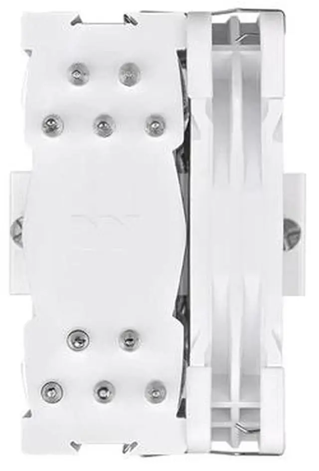 Alt view image 3 of 6 - Thermaltake UX500 ARGB White CPU Cooler; 5xØ6mm Copper Heatpipes; 120mm PWM Fan; 700~1800 RPM; Intel/AMD Compatible; Single Tower; 260W TDP; White; CL-P145-AL12SW-A