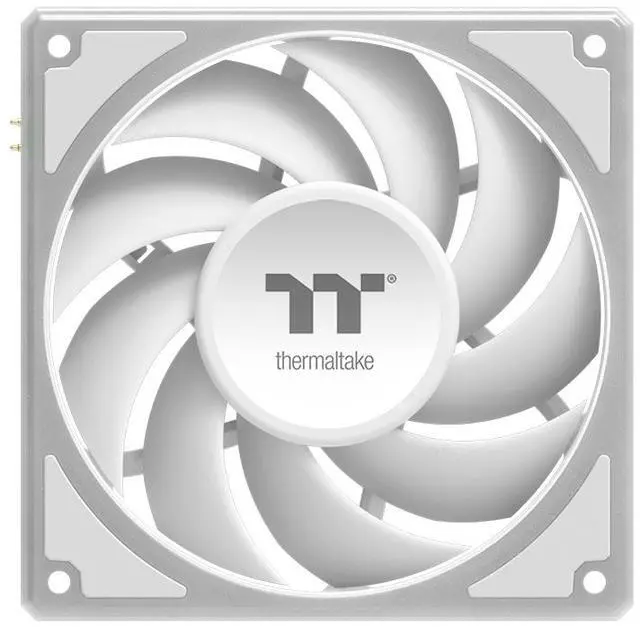 Alt view image 3 of 9 - Thermaltake Toughfan EX 140 ARGB Sync; 140mm; PWM 500~2000 RPM; MagForce 2.0; 3.04mm-H2O Static Pressure; Airflow 94.43 CFM; Hydraulic Bearing; 5V 3-Pin Motherboard Sync; 3-Pack; White; CL-F213-PL14SW-A