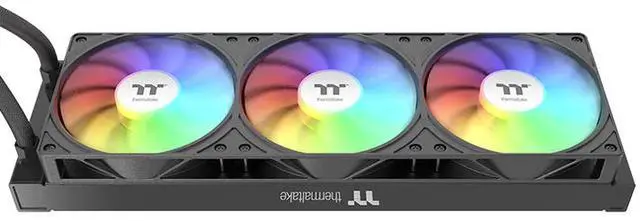 Alt view image 2 of 4 - Thermaltake LB360 Ultra ARGB Sync AIO Liquid Cooler - Black - CL-W507-PL12SW-A
