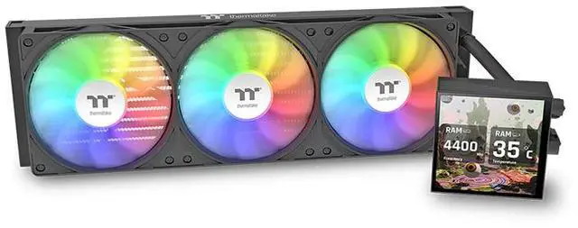 Main image of Thermaltake LB360 Ultra ARGB Sync AIO Liquid Cooler - Black - CL-W507-PL12SW-A