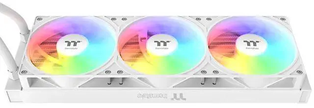 Alt view image 2 of 4 - Thermaltake LB360 Ultra ARGB Sync AIO Liquid Cooler - Snow - CL-W508-PL12SW-A