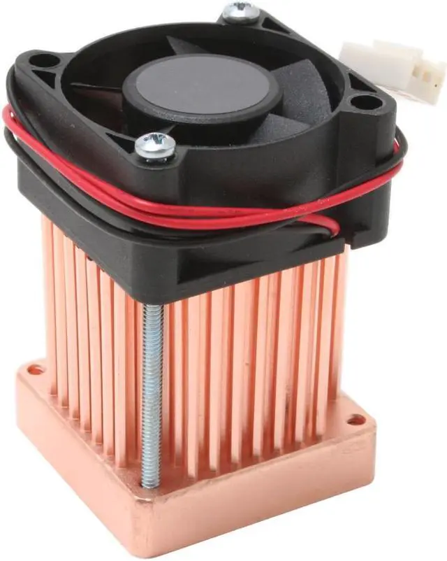 Alt view image 2 of 5 - Swiftech MCX159-CU Copper C110 Fan & Heatsinks