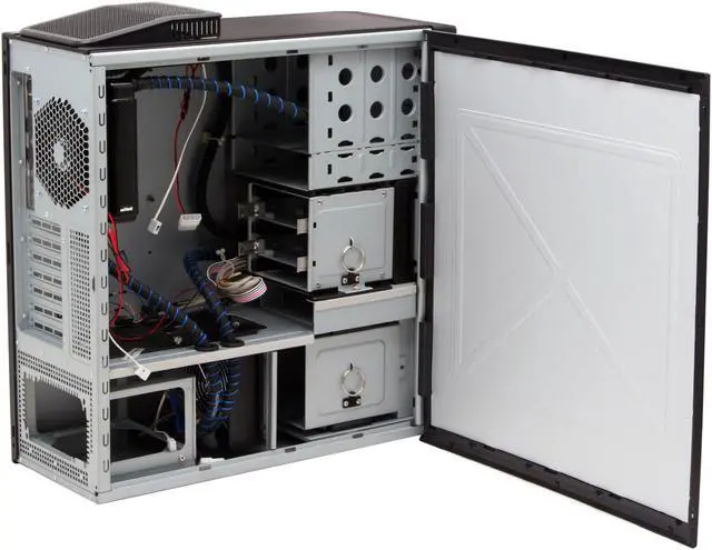 Alt view image 4 of 18 - Swiftech Quiet Power P180 Liquid Cooling System with Antec P180B case