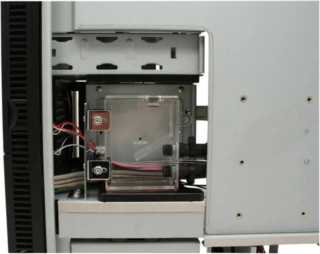 Alt view image 8 of 18 - Swiftech Quiet Power P180 Liquid Cooling System with Antec P180B case