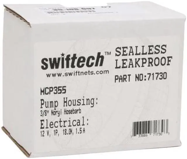 Alt view image 3 of 3 - Swiftech MCP355 12 VDC Pump