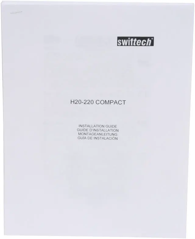 Alt view image 9 of 10 - Swiftech H20-220 Compact CPU Water Cooling Kit