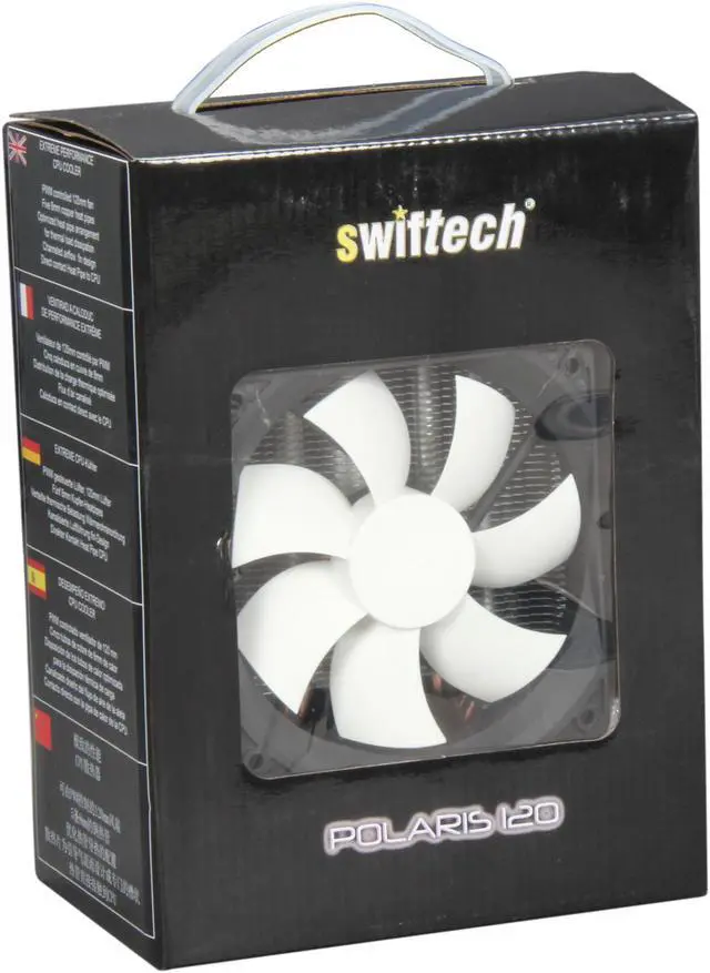 Alt view image 7 of 7 - Swiftech Polaris 120 120mm Hydraumatic High Performance Heat Pipe Heatsink for Intel & AMD processors