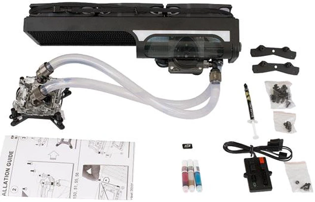Note Swiftech Open Box: Swiftech H320 X2 Prestige 3x120 mm Drive X2 Prestige AIO CPU ...