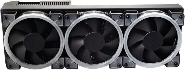 Alt view image 2 of 4 - Swiftech H360X3 Drive X3 3x120 mm AIO CPU Cooler