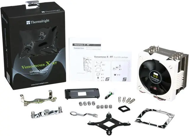 Alt view image 6 of 6 - Thermalright Venomous X - RT 120mm CPU Cooler