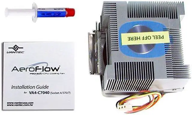 Alt view image 2 of 3 - VANTEC VA4-C7040 74mm TMD (Tip-Magnetic Driving) CPU Cooler