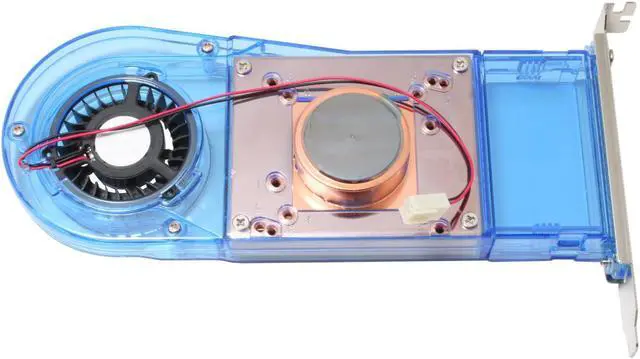 Alt view image 3 of 6 - Vantec Iceberq 6 Copper VGA Cooling Kit with Blower Fan - Model CCB-A6C