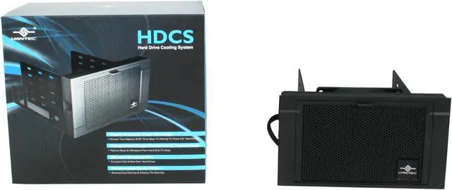 Alt view image 5 of 5 - Vantec Hard Drive Cooling System with 80mm Fan - Model HDC-800A