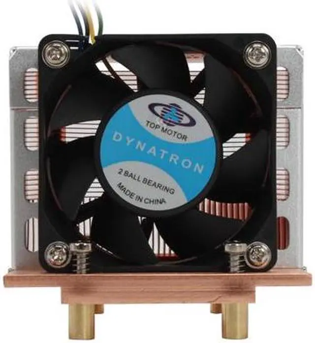 Alt view image 5 of 10 - Dynatron H6EG 60mm 2 Ball CPU Cooler