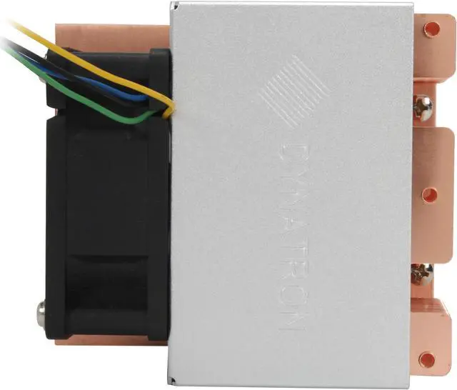 Alt view image 6 of 10 - Dynatron H6EG 60mm 2 Ball CPU Cooler