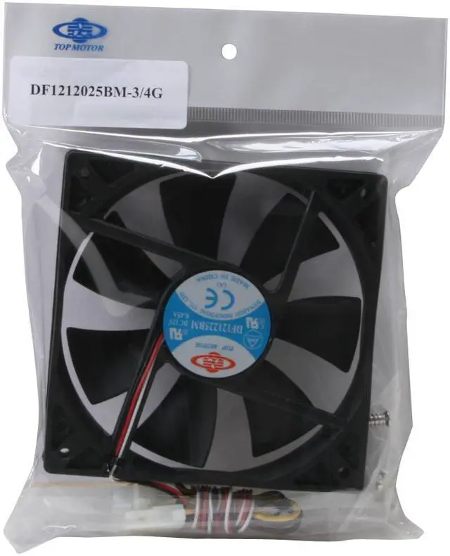Alt view image 3 of 3 - Dynatron DF1212025BM-3/4G Case Fan - OEM
