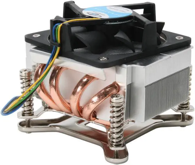 Alt view image 3 of 5 - Dynatron P555 77mm 2 Ball CPU Cooler