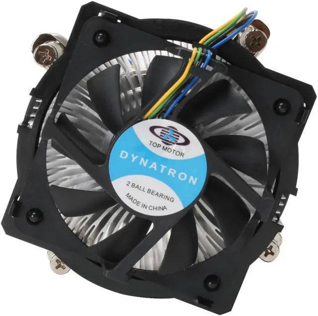 Alt view image 4 of 5 - Dynatron P785 77mm 2 Ball CPU Cooler