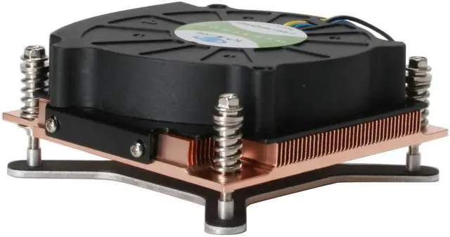 Alt view image 2 of 5 - Dynatron P168 80mm 2 Ball CPU Cooler