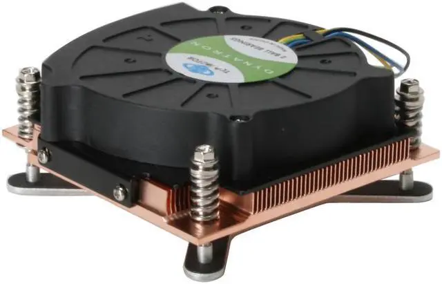 Alt view image 3 of 5 - Dynatron P168 80mm 2 Ball CPU Cooler