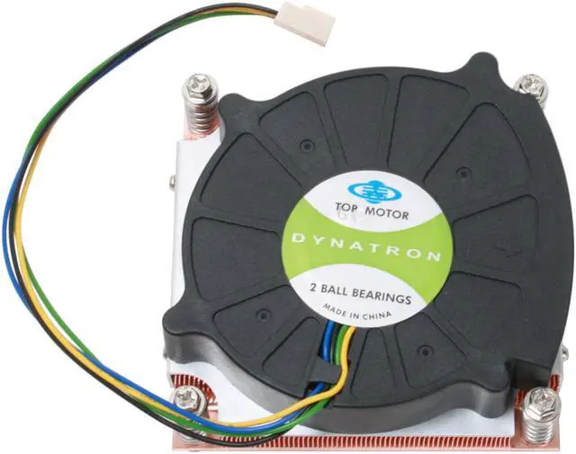 Alt view image 2 of 5 - Dynatron P199 80mm 2 Ball CPU Cooler