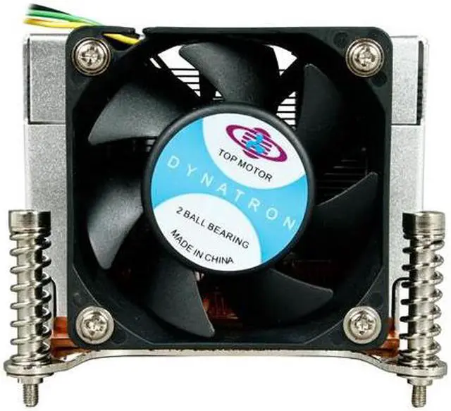 Alt view image 2 of 5 - Dynatron K666 60mm 2 Ball CPU Cooler for Intel LGA Socket 1151 / 1150 / 1155 / 1156