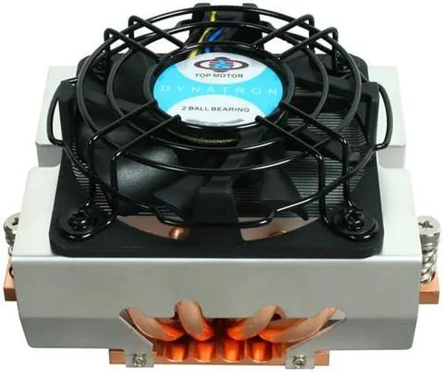 Alt view image 2 of 7 - Dynatron A6 77mm 2 Ball CPU Cooler