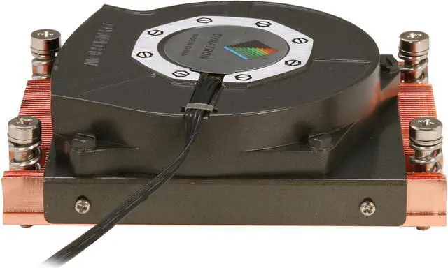 Alt view image 3 of 6 - Dynatron R13 70mm 2 Ball Bearing CPU Cooler