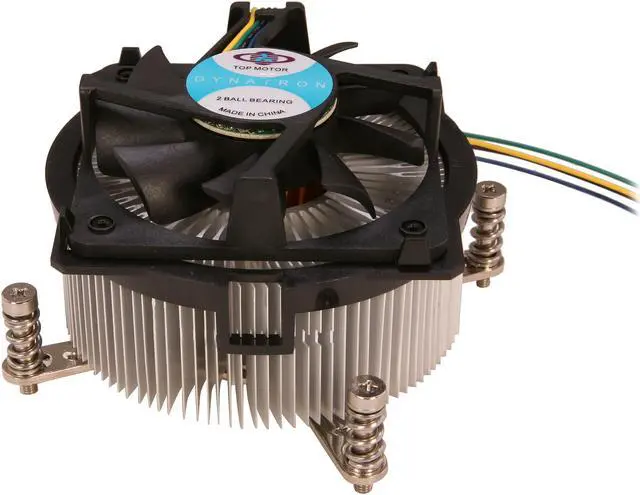 Alt view image 2 of 6 - Dynatron R9 77mm 2 Ball CPU Cooler