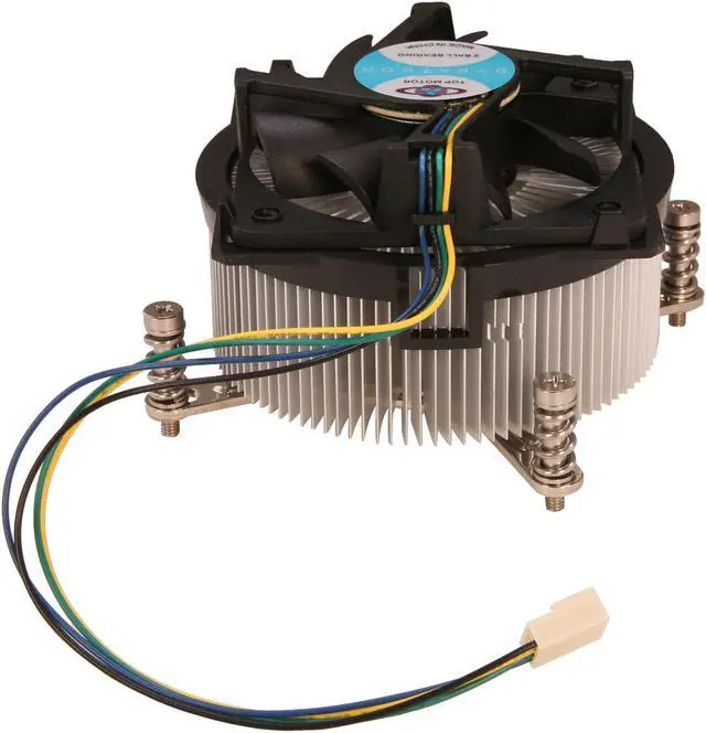 Alt view image 4 of 6 - Dynatron R9 77mm 2 Ball CPU Cooler