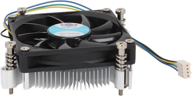 Alt view image 2 of 5 - Dynatron T450 80mm 2 Ball CPU Cooler for Intel LGA Socket 1151 / 1150 / 1155 / 1156