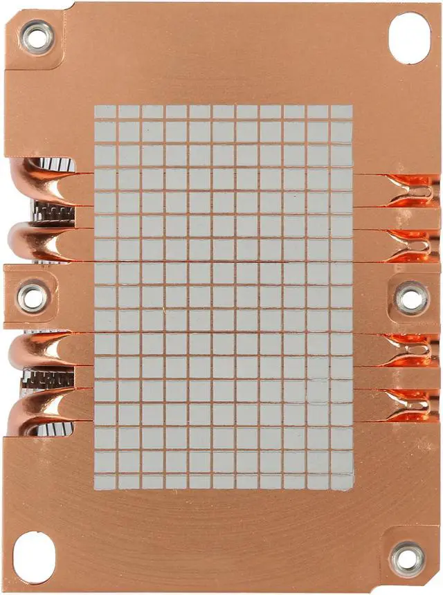 Alt view image 8 of 8 - Dynatron B8 Intel Skylake Socket FCLGA 3647 Narrow ILM, Aluminum Fins, Copper Base heatsink with heatpipe embedded for 2U Server up to CPU power 205 Watts