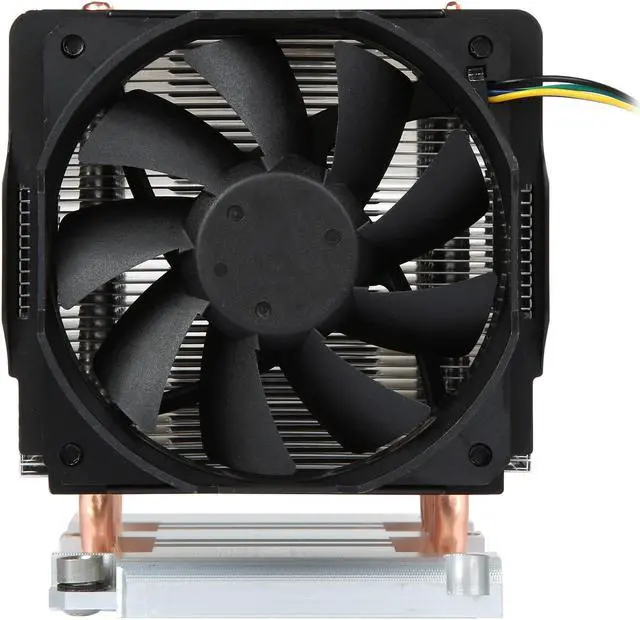 Alt view image 3 of 8 - Dynatron B11 Intel Skylake Socket FCLGA3647 Narrow ILM  80x80x25mm PWM Fan, Aluminum heatsink with heatpipe embedded for 3U Server up to CPU power 205 Watts