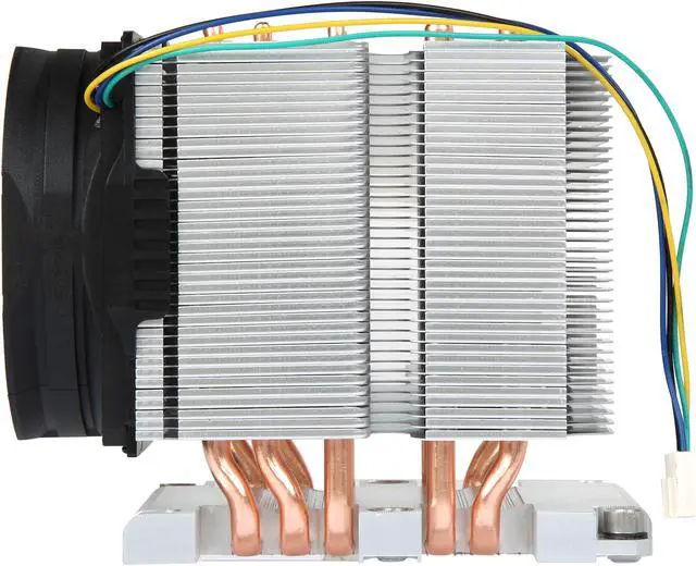 Alt view image 4 of 8 - Dynatron B11 Intel Skylake Socket FCLGA3647 Narrow ILM  80x80x25mm PWM Fan, Aluminum heatsink with heatpipe embedded for 3U Server up to CPU power 205 Watts