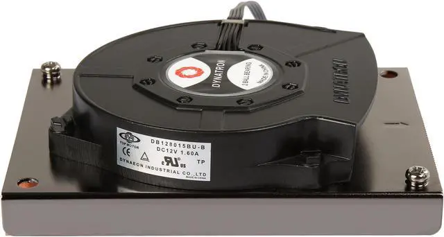 Alt view image 4 of 8 - Dynatron B3 Intel Skylake Socket FCLGA3647 Narrow ILM 80x80x15mm Aluminum PWM Blower Fan, Copper skiving heatsink for 1U Server up to CPU power 165 Watts
