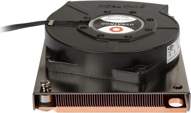 Alt view image 5 of 8 - Dynatron B3 Intel Skylake Socket FCLGA3647 Narrow ILM 80x80x15mm Aluminum PWM Blower Fan, Copper skiving heatsink for 1U Server up to CPU power 165 Watts