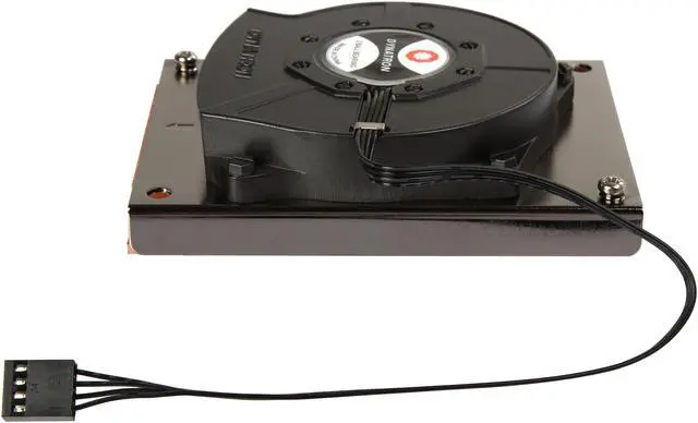 Alt view image 6 of 8 - Dynatron B3 Intel Skylake Socket FCLGA3647 Narrow ILM 80x80x15mm Aluminum PWM Blower Fan, Copper skiving heatsink for 1U Server up to CPU power 165 Watts