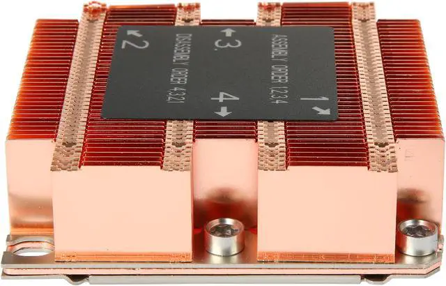 Alt view image 5 of 7 - Dynatron B6 Intel Xeon Platinum / Gold Family Processor, (Products formerly Skylake ), Socket FCLGA3647, Square ILM, Copper Stacked Fin Heatsink with Vapor Chamber Base for 1U Server up to CPU power 2