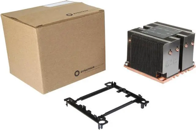 Alt view image 7 of 7 - Dynatron B12 Intel Xeon Platinum / Gold Family Processor, (Products formerly Skylake ), Socket FCLGA3647, Square ILM, Aluminum Heatsink, Copper Base with Heatpipes Embedded for 2U Server up to CPU power 205 Watts