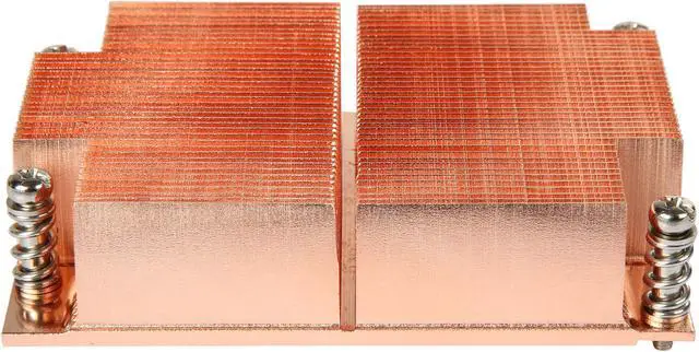 Alt view image 3 of 6 - Dynatron A25 AMD Socket SP3 Copper with Skiving Fin for 1U Server up to CPU power 120 Watts
