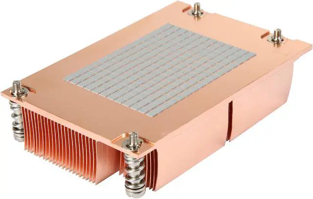 Alt view image 5 of 6 - Dynatron A25 AMD Socket SP3 Copper with Skiving Fin for 1U Server up to CPU power 120 Watts