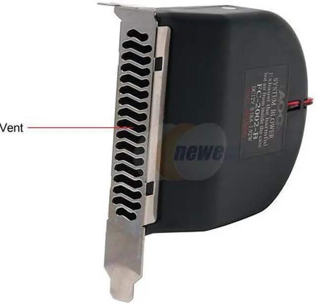 Alt view image 3 of 4 - AOC FC-2002-B PCI Slot Case Cooler