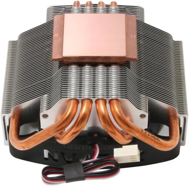 Alt view image 3 of 5 - ZALMAN CNPS 8000 92mm 2 Ball CPU Cooling Fan/Heatsink