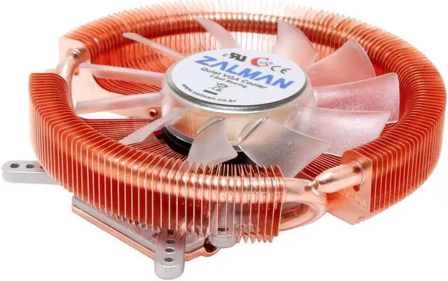 Alt view image 3 of 5 - ZALMAN VF900 - CU LED 2 Ball VGA Cooling Fan/Heatsink
