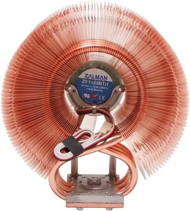 Alt view image 3 of 6 - ZALMAN CNPS9700 LED 110mm 2 Ball CPU Cooler