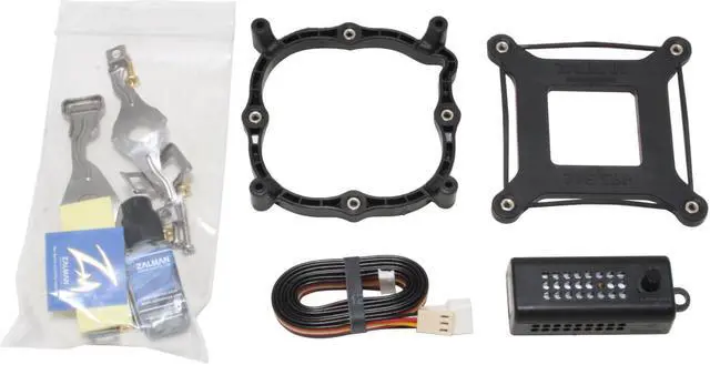 Alt view image 5 of 6 - ZALMAN CNPS9700 LED 110mm 2 Ball CPU Cooler