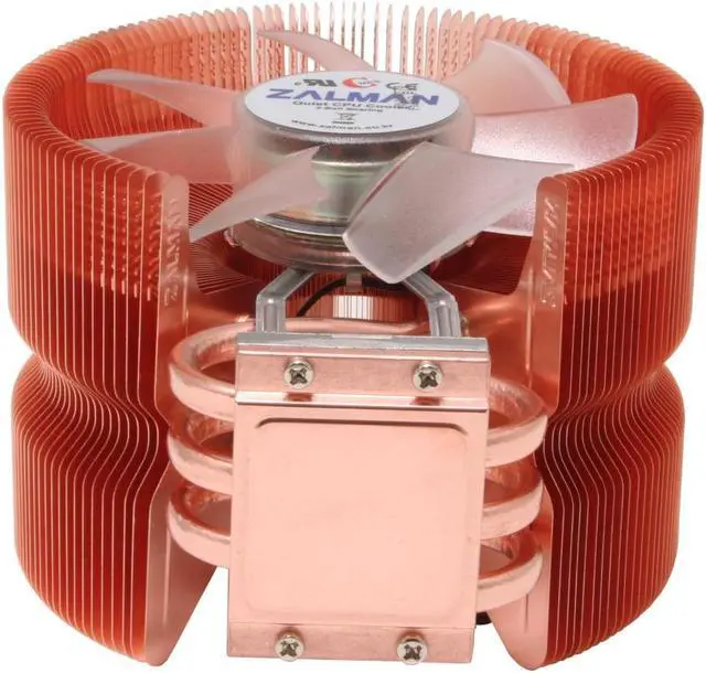 Alt view image 4 of 6 - ZALMAN CNPS9700 LED 110mm 2 Ball CPU Cooler
