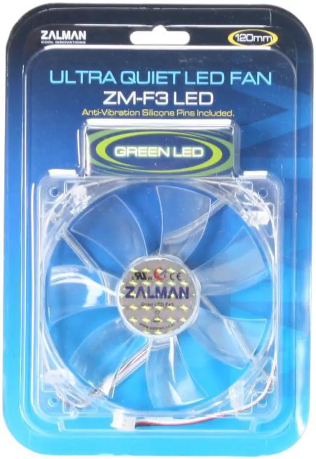 ZALMAN ZM-F3GL Green LED Case Fan - Newegg.com