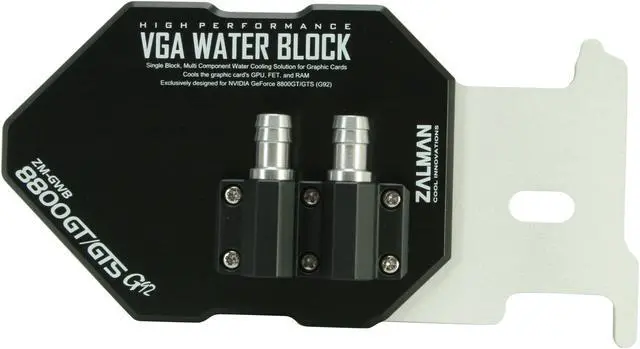 Alt view image 2 of 5 - ZALMAN ZM-GWB8800 GST/G92 GPU Water Block